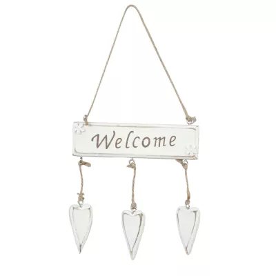 Clayre & Eef Deko-Schild "Welcome"