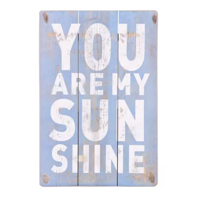 Clayre & Eef Textschild You are my... bläulich ca. 40 x 60 cm