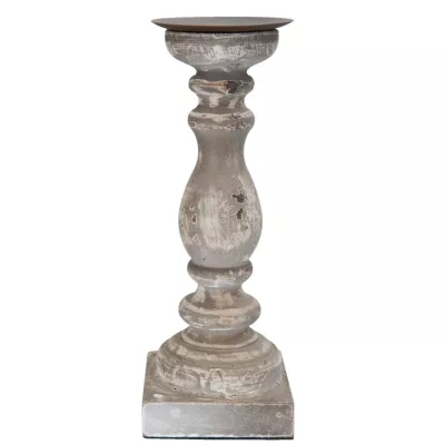 Clayre & Eef Kerzenhalter 10x10x28 cm