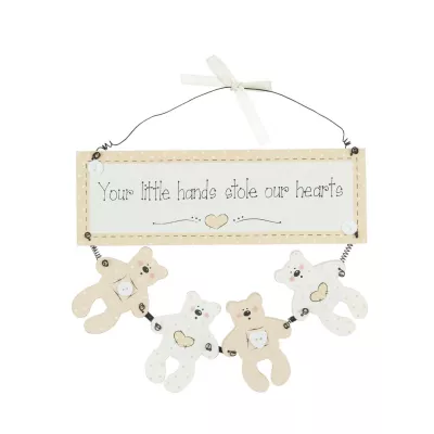Clayre & Eef Textschild 24x19 cm
