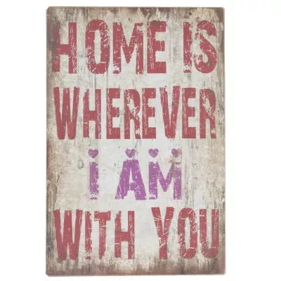 Clayre & Eef Textschild 30x1x45 cm