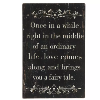 Clayre & Eef Textschild 40x2x60 cm
