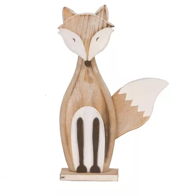 Clayre & Eef Dekoration fox 13x4x18 cm