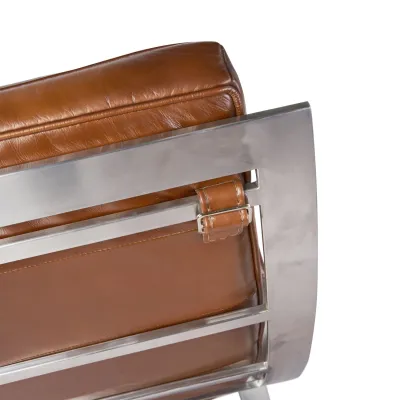 Sessel "MADRID" aus Vintage-Leder