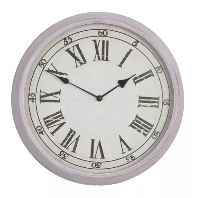 Clayre & Eef Helle runde Uhr Ø 40 cm