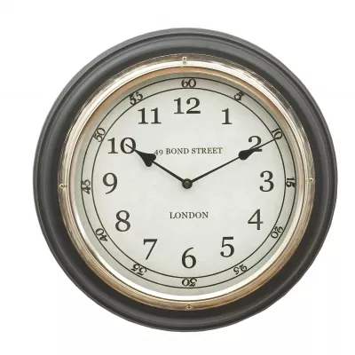 Clayre & Eef Wanduhr "49 Bond Street London" Ø 40.5 cm