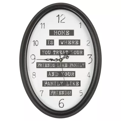 Clayre & Eef Wanduhr ca. 30 x 42 x 3 cm