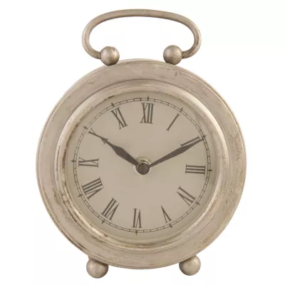 Clayre & Eef Standuhr aus Metal 13x7x15 cm