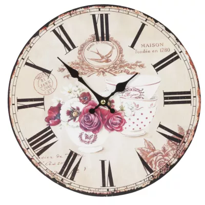 Uhr Wanduhr ca. Ø 28 cm