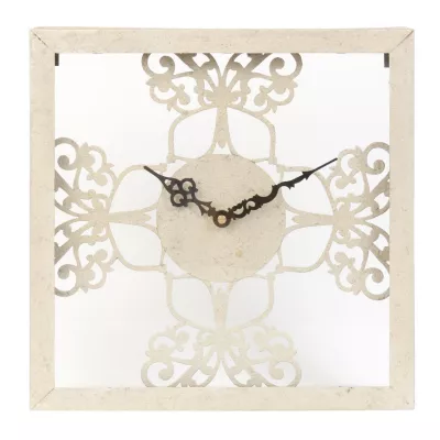 Clayre & Eef Uhr Wanduhr ca. 31 x 5 x 31 cm