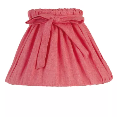 Clayre & Eef Lampenschirm rot 33x28 cm / E27