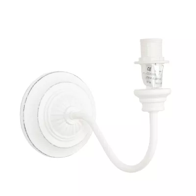 Clayre & Eef Schöne weiße Wandlampe