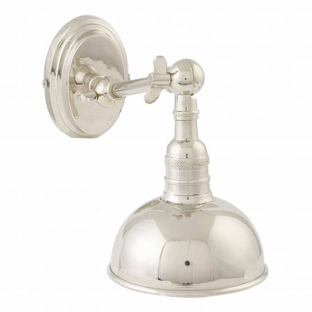 Clayre & Eef Moderne Wandlampe in silber