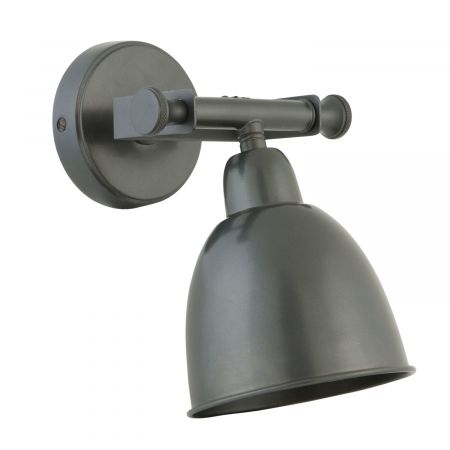 Clayre & Eef Verstellbare Wandlampe, dunkel