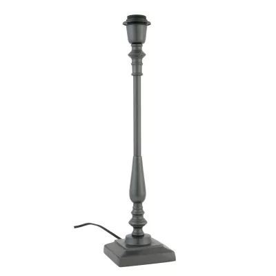 Clayre & Eef Tischlampe Säule, dunkel