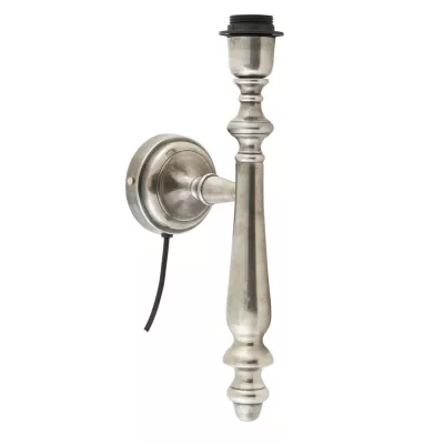 Clayre & Eef Wandlampe Stab, silber