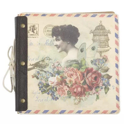 Clayre & Eef Fotoalbum "Frau" 23*23cm
