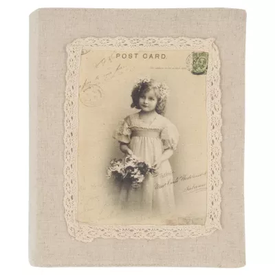 Clayre & Eef Fotoalbum "Postcard" 13*17cm