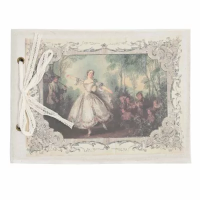 Clayre & Eef Notizbuch tanzende Dame