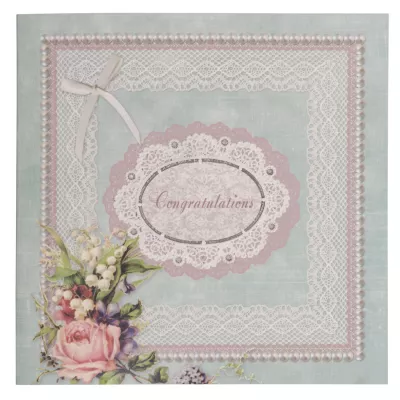 Postkarte (Congratulations) 13.5x13.5 cm