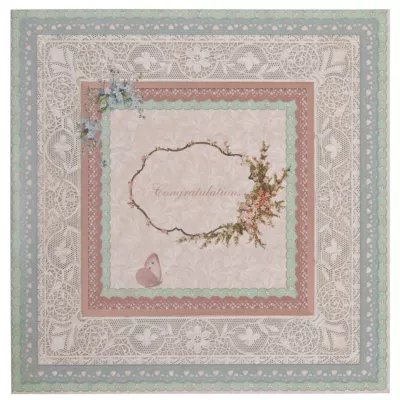 Postkarte (Congratulations) 13.5x13.5 cm