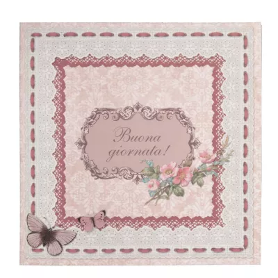 Postkarte (Buona giornata) 13.5x13.5 cm
