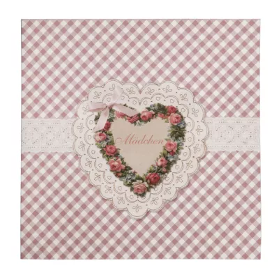 Postkarte (M?dchen) 13.5x13.5 cm