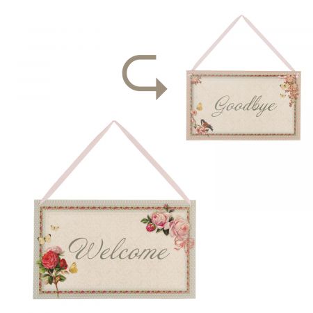 Clayre & Eef Doorhanger 18x30 cm