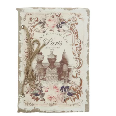 Clayre & Eef Notizbuch 15x21 cm ( p)