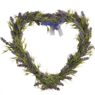 Clayre & Eef Lavendel Herz Dekoration