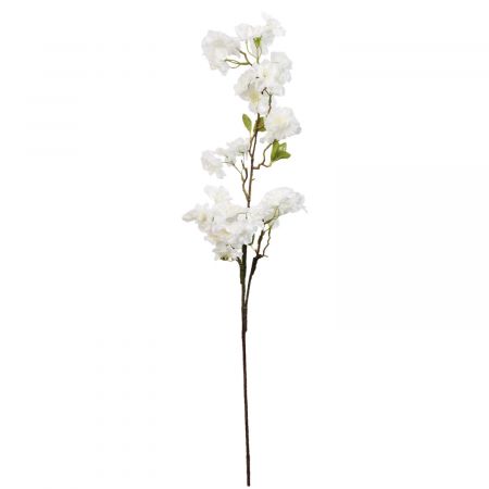 Kunstblume Blumendekoration Blume weiß ca. 85 cm