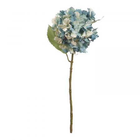 Hortensie Kunstblume Blumendekoration Blume blau ca. 57 cm