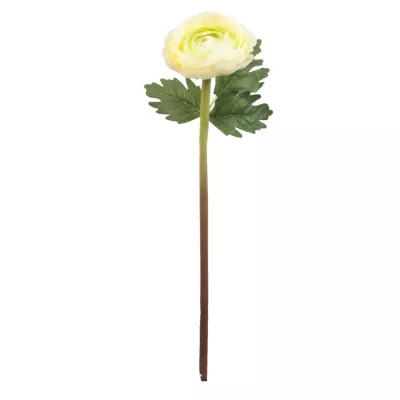 Hahnenfuß Kunstblume Blumendekoration Blume grün ca. 44 cm