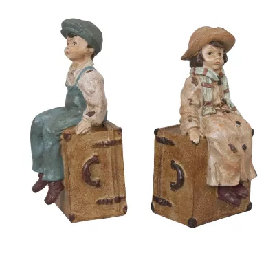 Clayre & Eef Bücherstütze Kinder (2-teilig)
