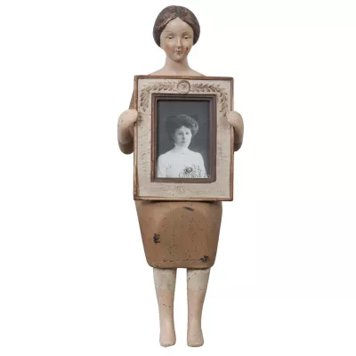 Clayre & Eef Frau mit Fotorahmen
