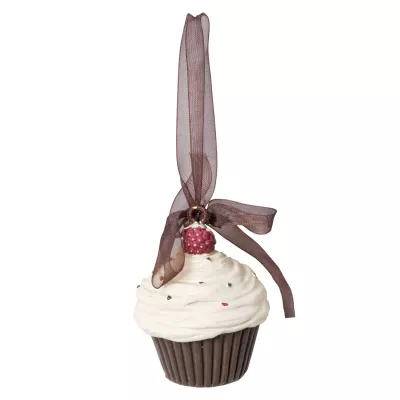 Clayre & Eef Cupcake Schoko Deko-Aufhänger
