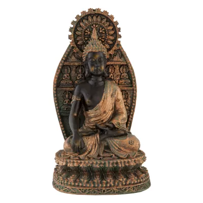 Clayre & Eef Dekoration Buddah "RATNASAMBHAVA" 10*19cm