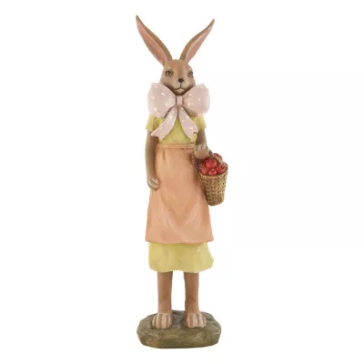 Clayre & Eef Figur Hase Kaninchen stehend ca. 14 x 13 x 48 cm