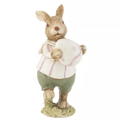 Deko Dekoration Figur Kaninchen Osterhase Hase Ei ca. 14 cm