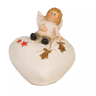Clayre & Eef Engel on heart 7 cm