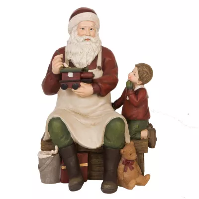 Clayre & Eef Santa 16x13x24 cm