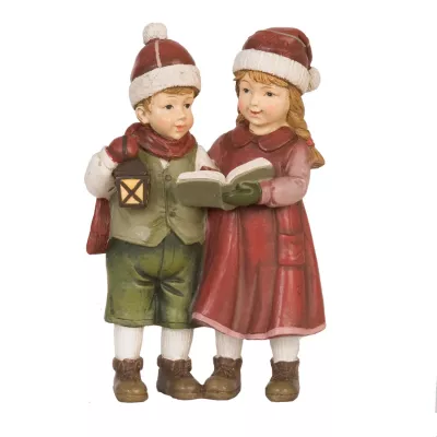 Children with book 10x7x15 cm