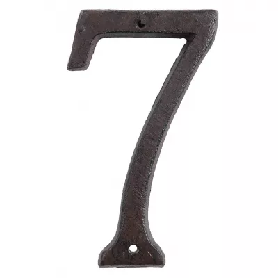 Clayre & Eef Nummer (7) 15 cm