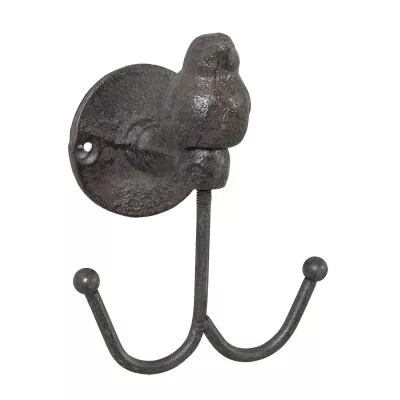 Clayre & Eef Wandhaken Vogel ca. 10 x 8 x 6 cm