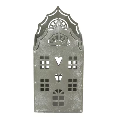 Clayre & Eef Windlicht "Haus" 14*7*7cm
