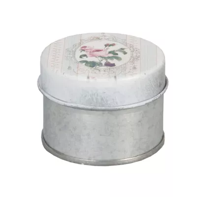 Clayre & Eef Schatulle Rose ca. Ø 5,5 x 4 cm