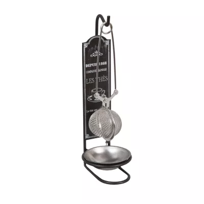 Clayre & Eef Theelöffel halter 9x9x21 cm