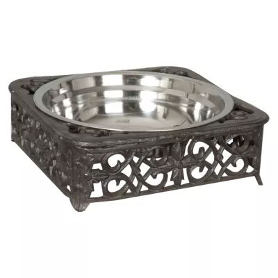 Clayre & Eef dog food bowl 22 x 22 x 7 cm