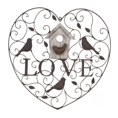 Clayre & Eef Hängedekoration decoratie love 45x5x46 cm