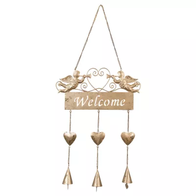Clayre & Eef Dekoration welcome hangend 22x48 cm